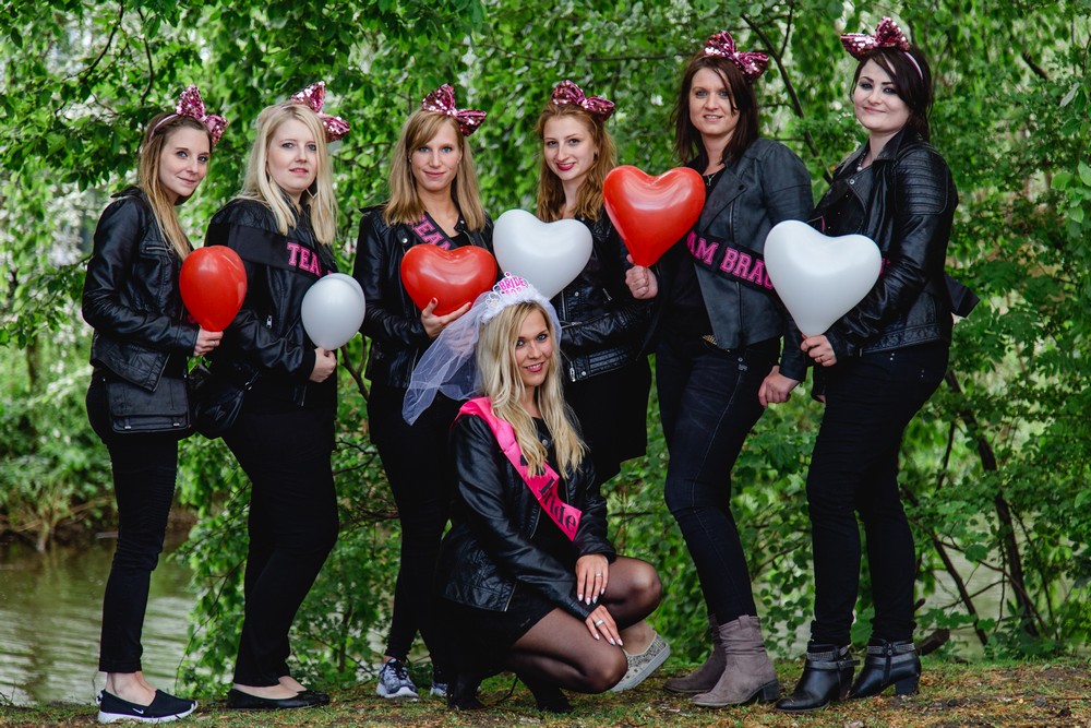 JGA-Fotoshooting an der Alster in Hamburg